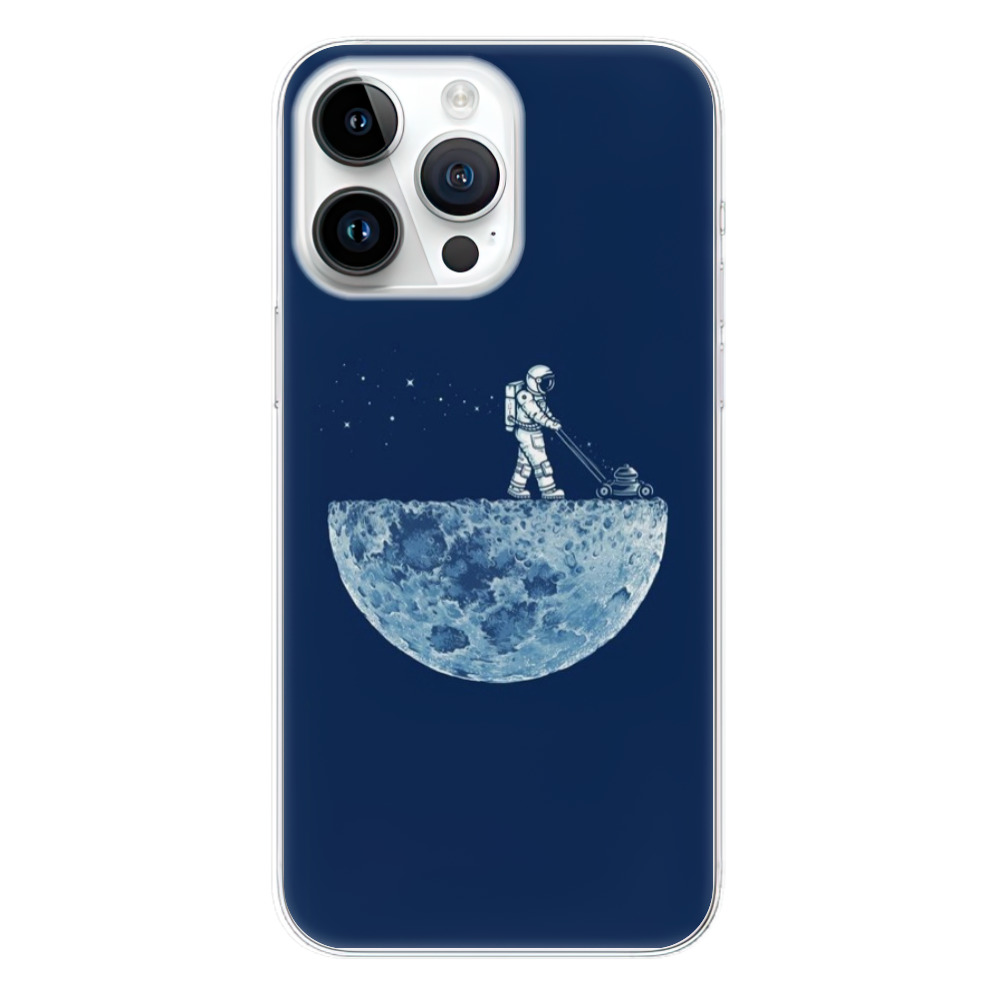 Silikonové odolné pouzdro iSaprio Moon 01 na mobil Apple iPhone 15 Pro Max (Odolný silikonový kryt, obal, pouzdro iSaprio Moon 01 na mobilní telefon Apple iPhone 15 Pro Max)