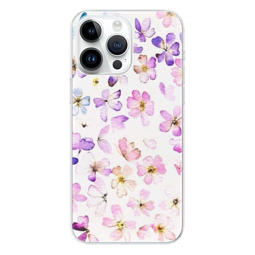 Silikonové odolné pouzdro iSaprio Wildflowers na mobil Apple iPhone 15 Pro Max (Odolný silikonový kryt, obal, pouzdro iSaprio Wildflowers na mobilní telefon Apple iPhone 15 Pro Max)