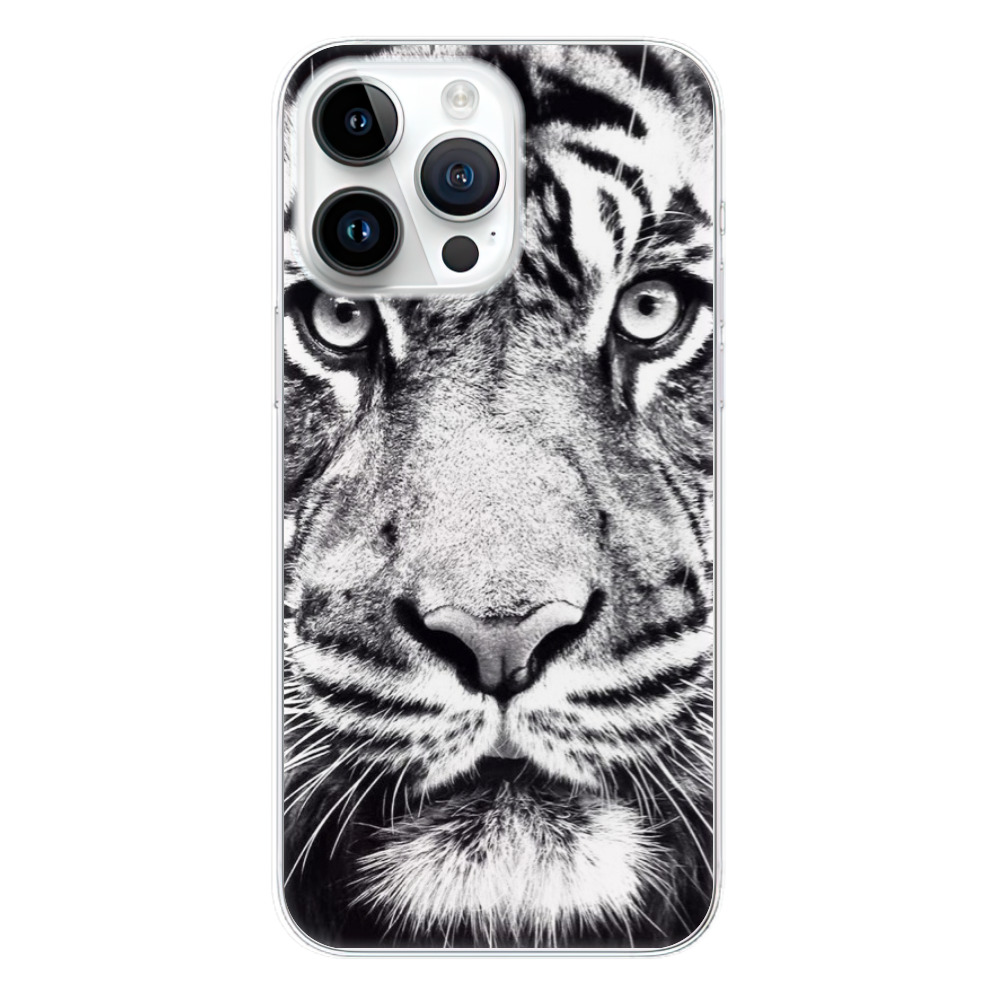 Silikonové odolné pouzdro iSaprio Tiger Face na mobil Apple iPhone 15 Pro Max (Odolný silikonový kryt, obal, pouzdro iSaprio Tiger Face na mobilní telefon Apple iPhone 15 Pro Max)