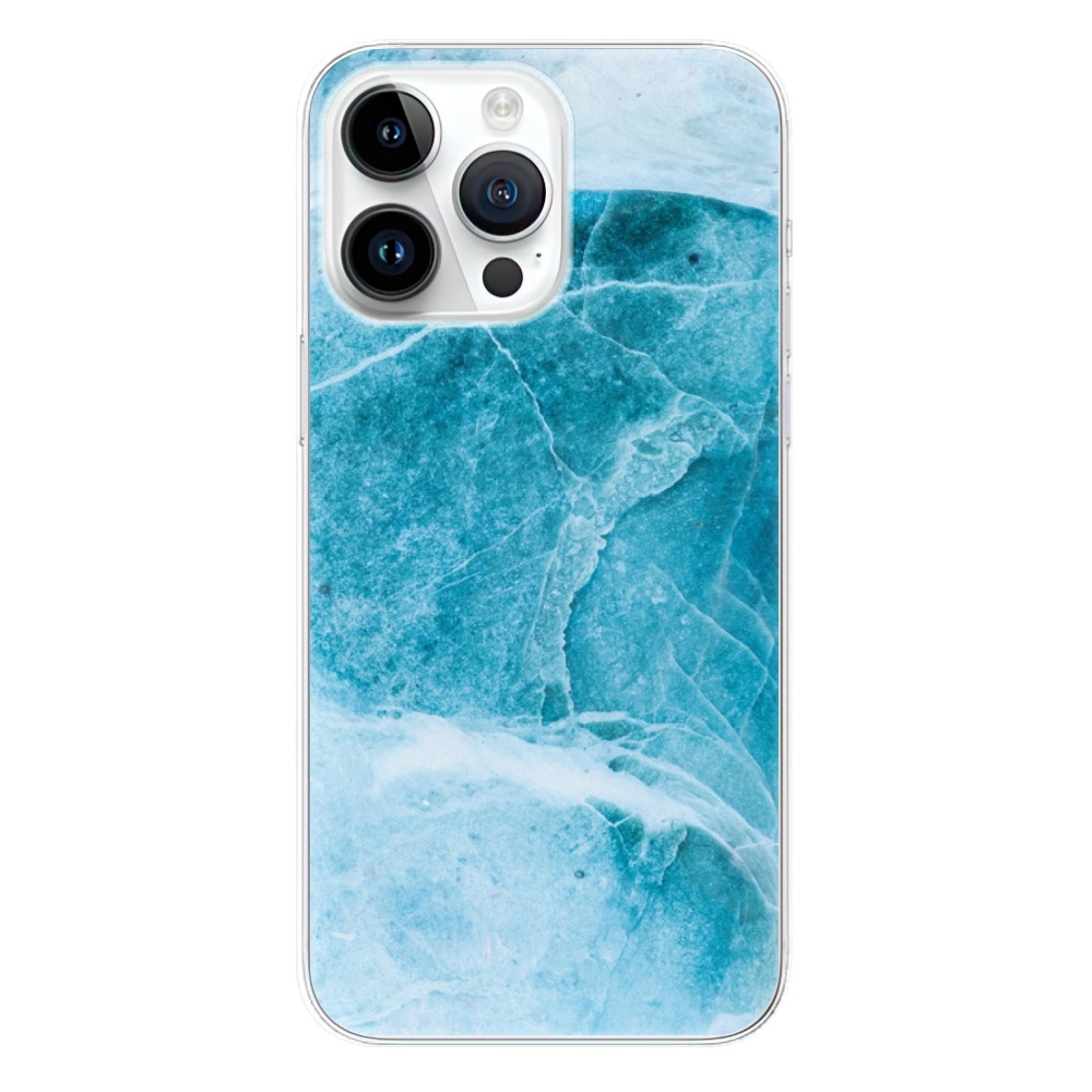 Silikonové odolné pouzdro iSaprio Blue Marble na mobil Apple iPhone 15 Pro Max (Odolný silikonový kryt, obal, pouzdro iSaprio Blue Marble na mobilní telefon Apple iPhone 15 Pro Max)