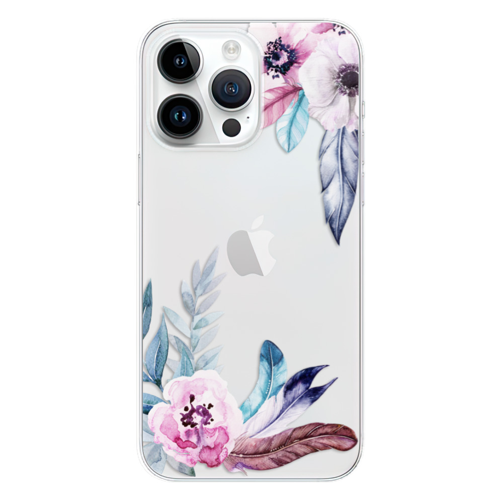 Silikonové odolné pouzdro iSaprio Flower Pattern 04 na mobil Apple iPhone 15 Pro Max (Odolný silikonový kryt, obal, pouzdro iSaprio Flower Pattern 04 na mobilní telefon Apple iPhone 15 Pro Max)