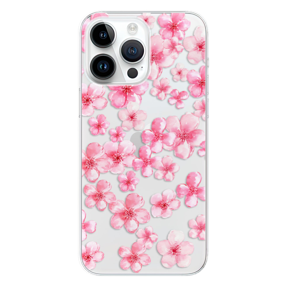 Odolné silikonové pouzdro iSaprio - Flower Pattern 05 - iPhone 15 Pro Max