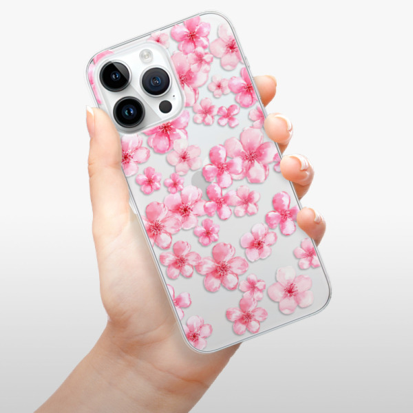 Silikonové pouzdro iSaprio - Apple iPhone 15 Pro Max - Flower Pattern 05