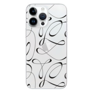 Silikonové pouzdro iSaprio - Apple iPhone 15 Pro Max - Fancy black