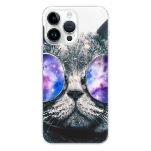Silikonové pouzdro iSaprio - Apple iPhone 15 Pro Max - Galaxy Cat