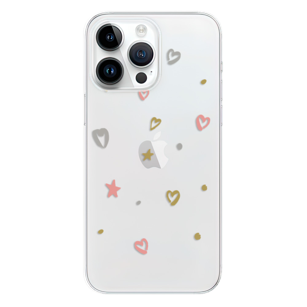 Silikonové odolné pouzdro iSaprio Lovely Pattern na mobil Apple iPhone 15 Pro Max (Odolný silikonový kryt, obal, pouzdro iSaprio Lovely Pattern na mobilní telefon Apple iPhone 15 Pro Max)