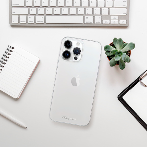 Silikonové pouzdro iSaprio - Apple iPhone 15 Pro Max - 4Pure čiré