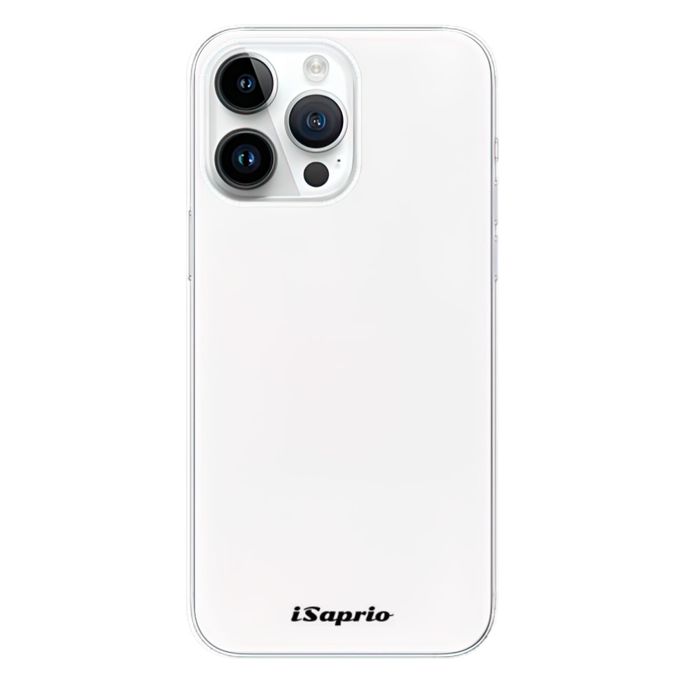 Silikonové odolné pouzdro iSaprio 4Pure - bílé na mobil Apple iPhone 15 Pro Max (Odolný silikonový kryt, obal, pouzdro iSaprio 4Pure - bílé na mobilní telefon Apple iPhone 15 Pro Max)
