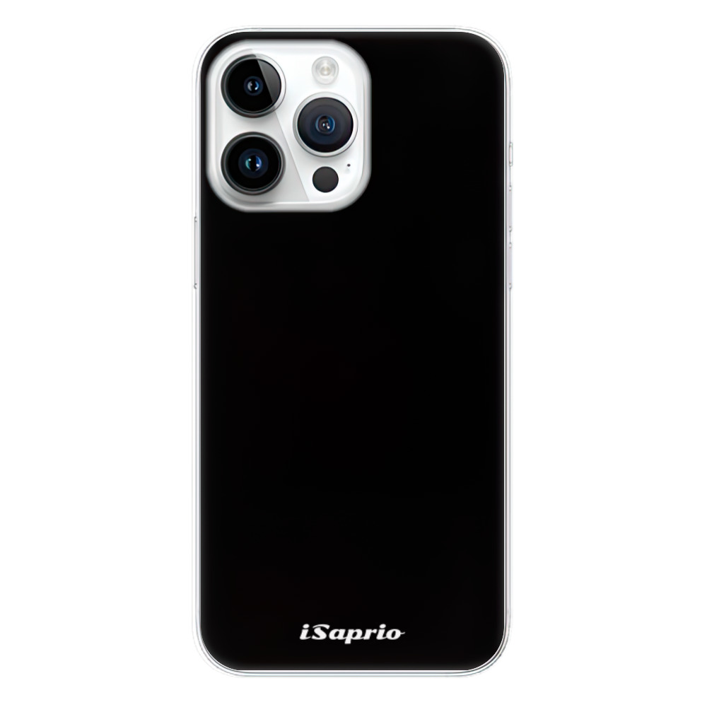 Silikonové odolné pouzdro iSaprio 4Pure - černé na mobil Apple iPhone 15 Pro Max (Odolný silikonový kryt, obal, pouzdro iSaprio 4Pure - černé na mobilní telefon Apple iPhone 15 Pro Max)