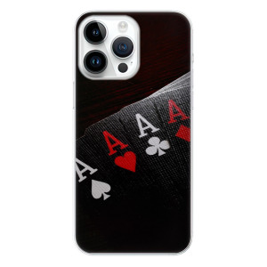 Silikonové pouzdro iSaprio - Apple iPhone 15 Pro Max - Poker