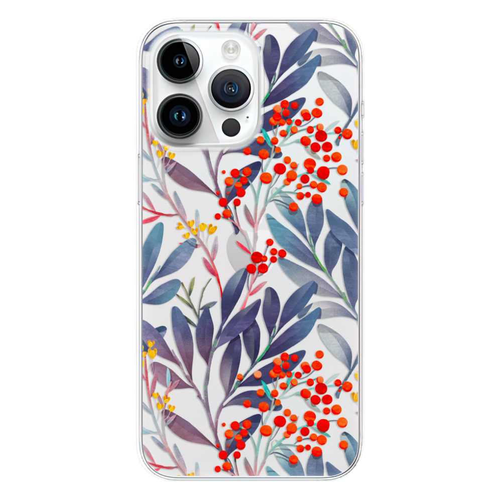 Odolné silikonové pouzdro iSaprio - Rowanberry - iPhone 15 Pro Max