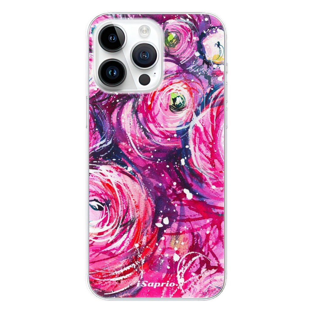 Odolné silikonové pouzdro iSaprio - Pink Bouquet - iPhone 15 Pro Max