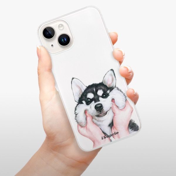 Silikonové pouzdro iSaprio - Apple iPhone 15 Plus - Malamute 01