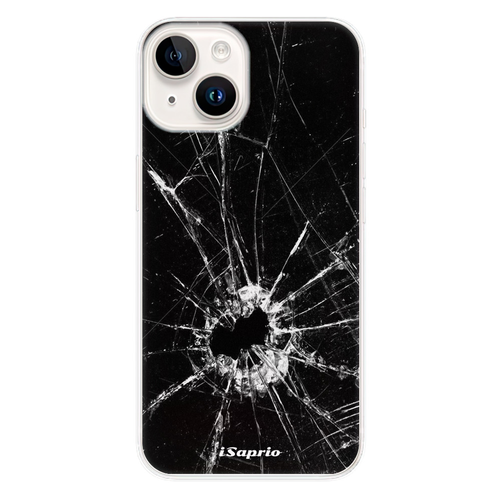 Silikonové odolné pouzdro iSaprio Broken Glass 10 na mobil Apple iPhone 15 Plus (Odolný silikonový kryt, obal, pouzdro iSaprio Broken Glass 10 na mobilní telefon Apple iPhone 15 Plus)