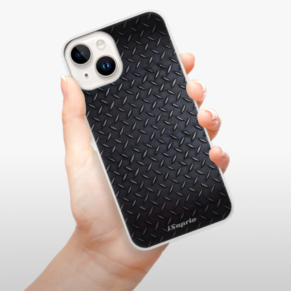 Silikonové pouzdro iSaprio - Apple iPhone 15 Plus - Metal 01
