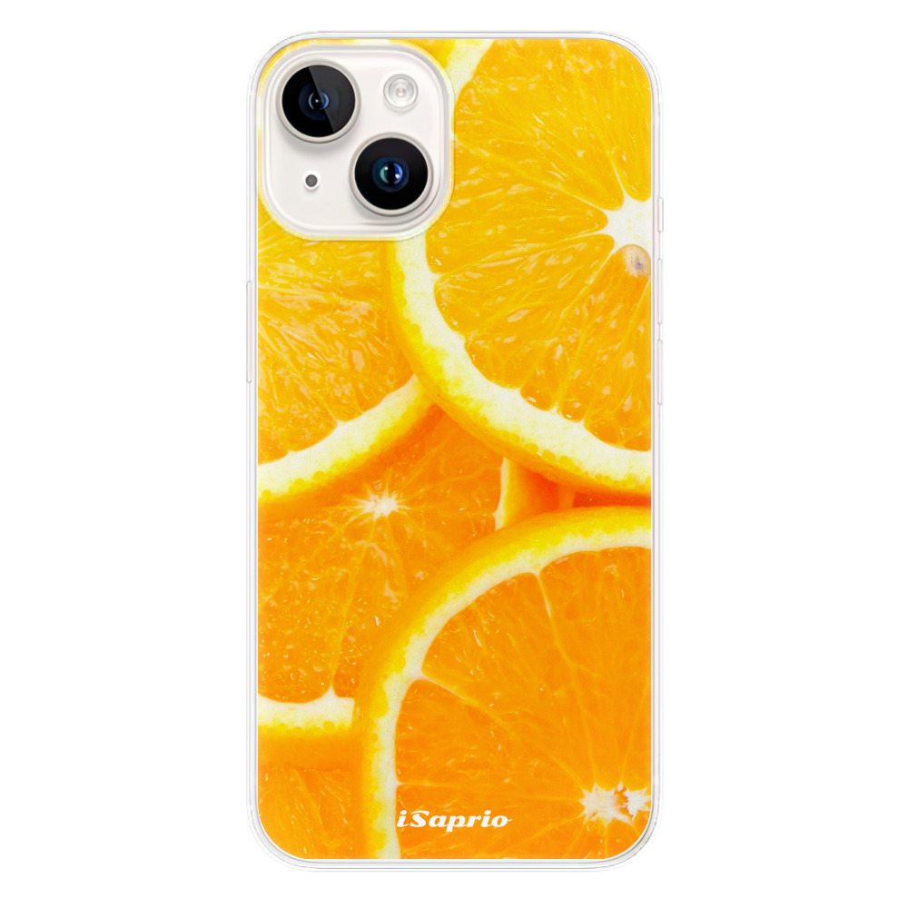 Odolné silikonové pouzdro iSaprio - Orange 10 - iPhone 15 Plus