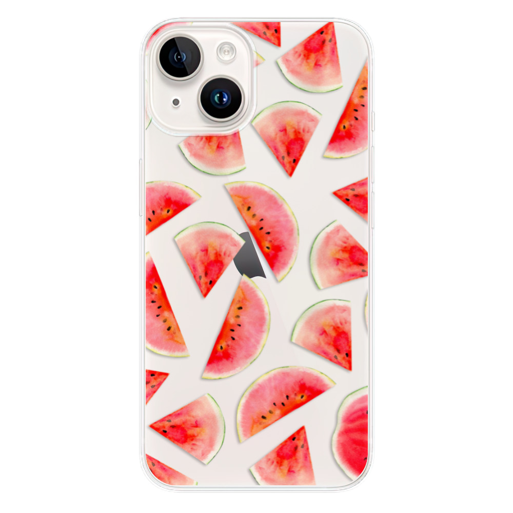 Odolné silikonové pouzdro iSaprio - Melon Pattern 02 - iPhone 15 Plus