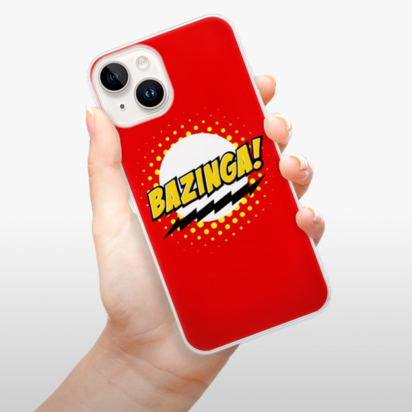 Silikonové pouzdro iSaprio - Apple iPhone 15 Plus - Bazinga 01