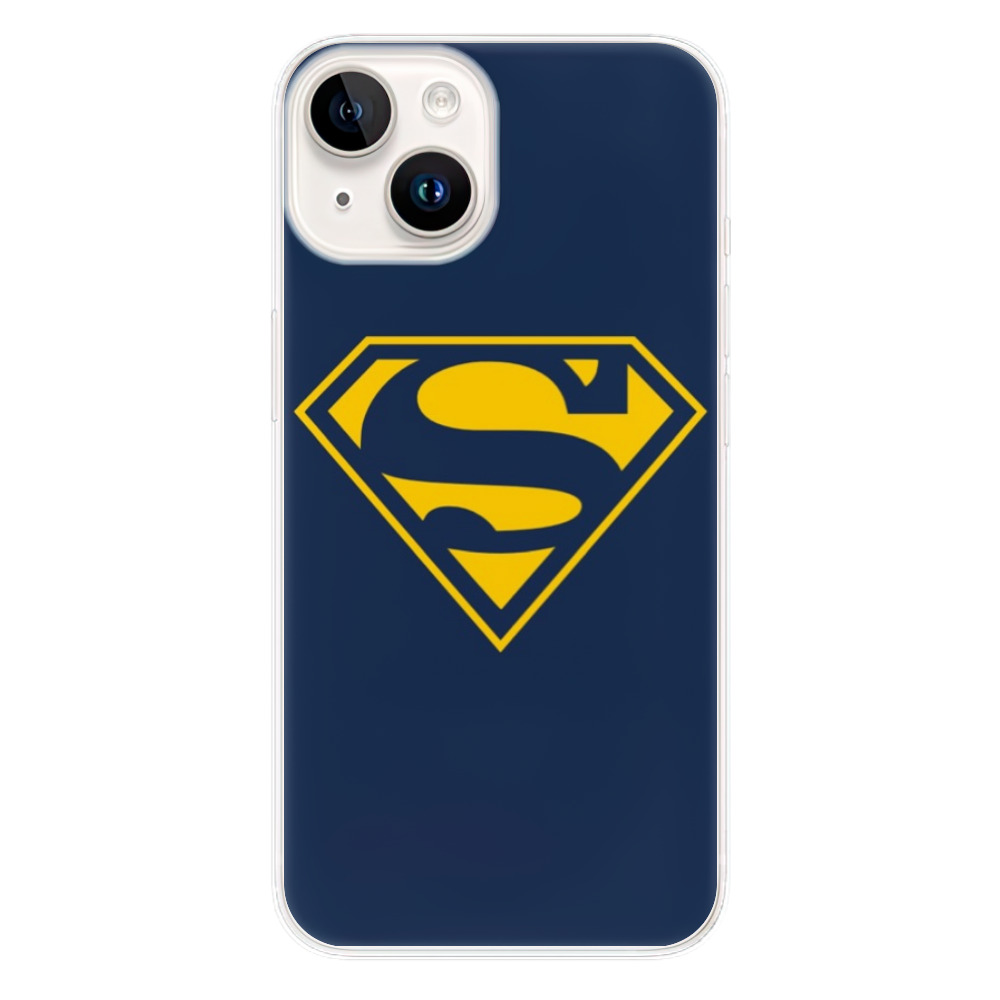 Silikonové odolné pouzdro iSaprio Superman 03 na mobil Apple iPhone 15 Plus (Odolný silikonový kryt, obal, pouzdro iSaprio Superman 03 na mobilní telefon Apple iPhone 15 Plus)