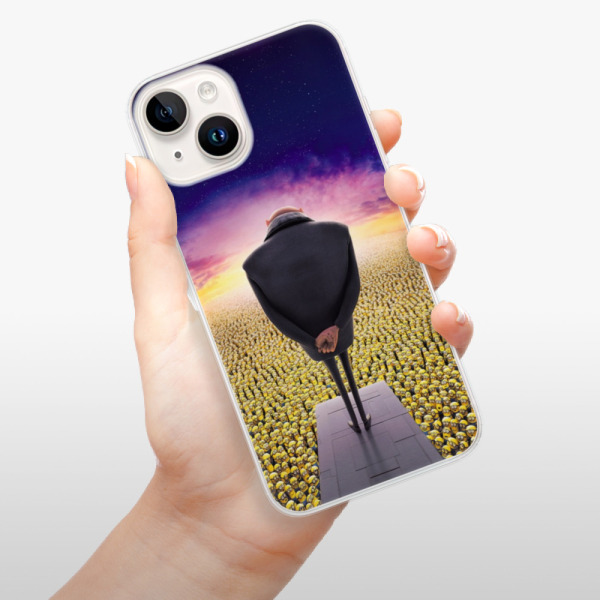 Silikonové pouzdro iSaprio - Apple iPhone 15 Plus - Gru