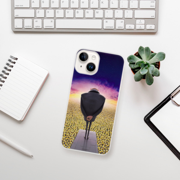 Silikonové pouzdro iSaprio - Apple iPhone 15 Plus - Gru