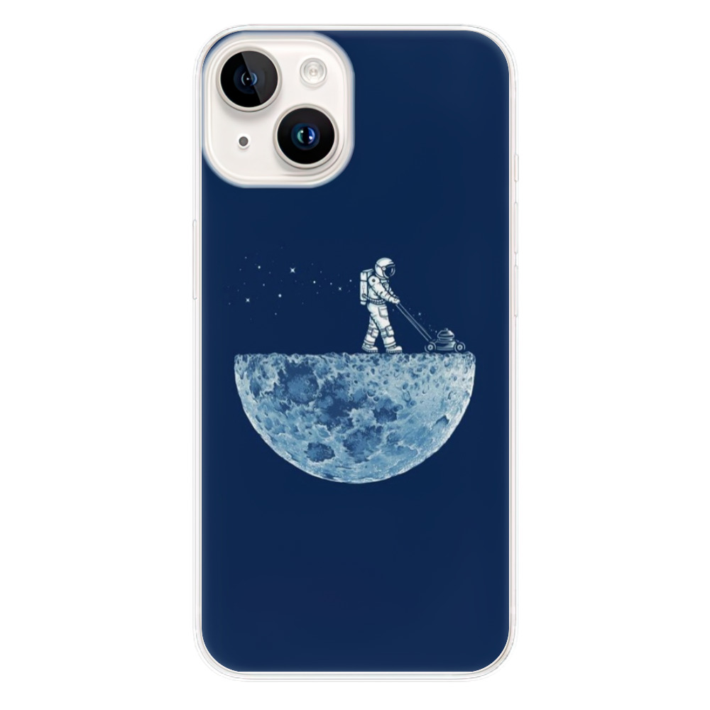 Silikonové odolné pouzdro iSaprio Moon 01 na mobil Apple iPhone 15 Plus (Odolný silikonový kryt, obal, pouzdro iSaprio Moon 01 na mobilní telefon Apple iPhone 15 Plus)