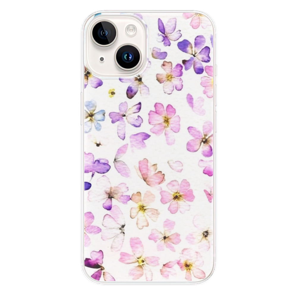 Silikonové odolné pouzdro iSaprio Wildflowers na mobil Apple iPhone 15 Plus (Odolný silikonový kryt, obal, pouzdro iSaprio Wildflowers na mobilní telefon Apple iPhone 15 Plus)