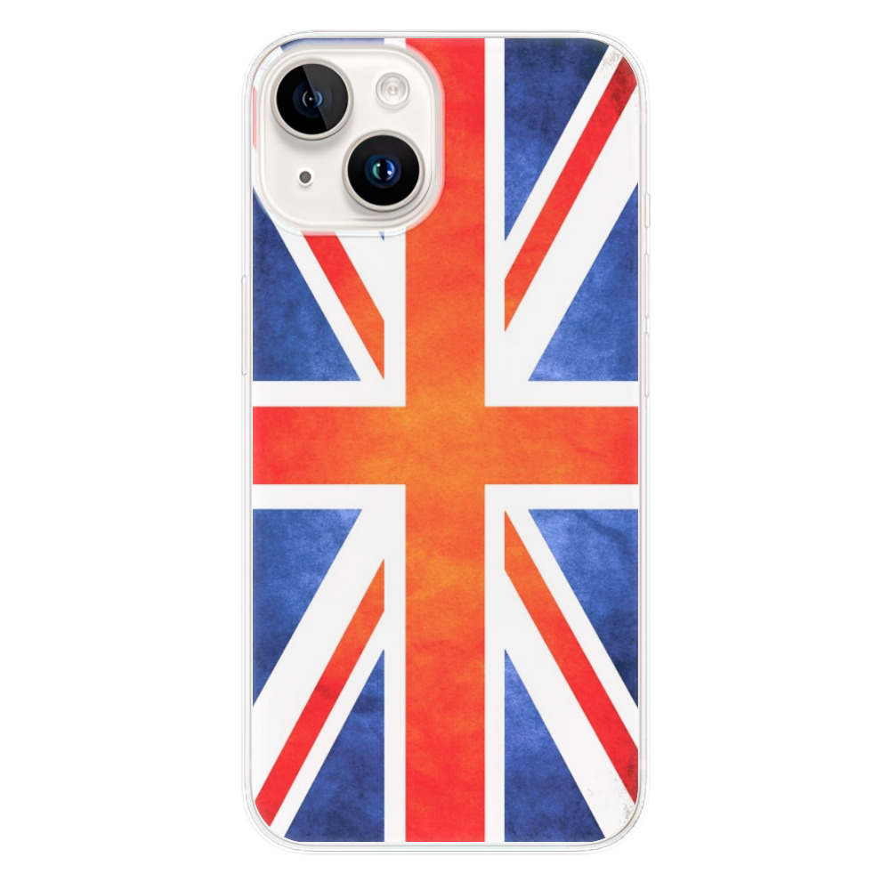 Odolné silikonové pouzdro iSaprio - UK Flag - iPhone 15 Plus