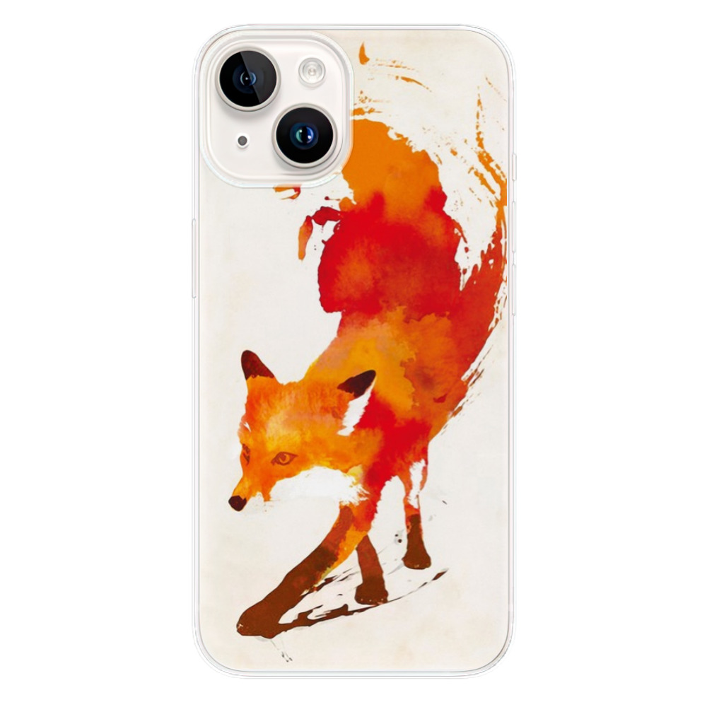 Odolné silikonové pouzdro iSaprio - Fast Fox - iPhone 15 Plus