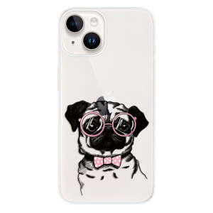 Silikonové pouzdro iSaprio - Apple iPhone 15 Plus - The Pug