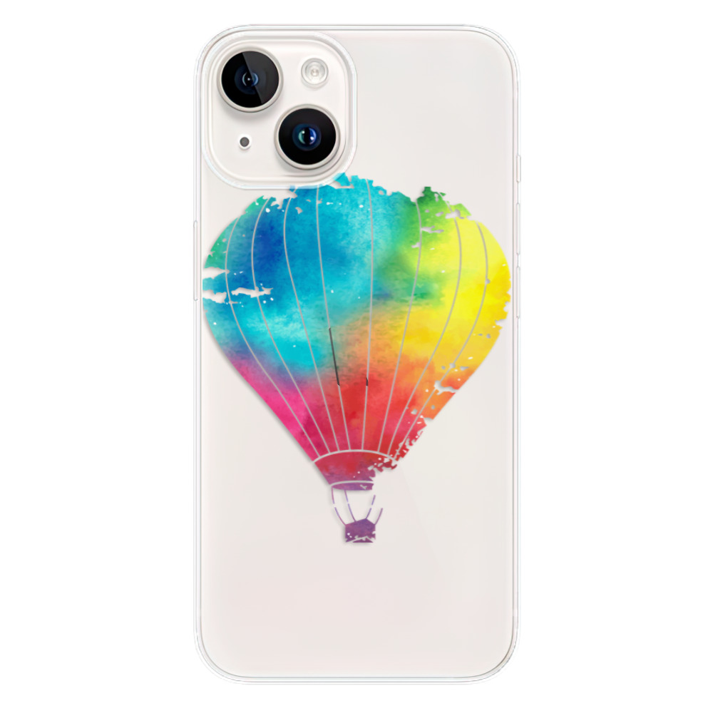 Odolné silikonové pouzdro iSaprio - Flying Baloon 01 - iPhone 15 Plus
