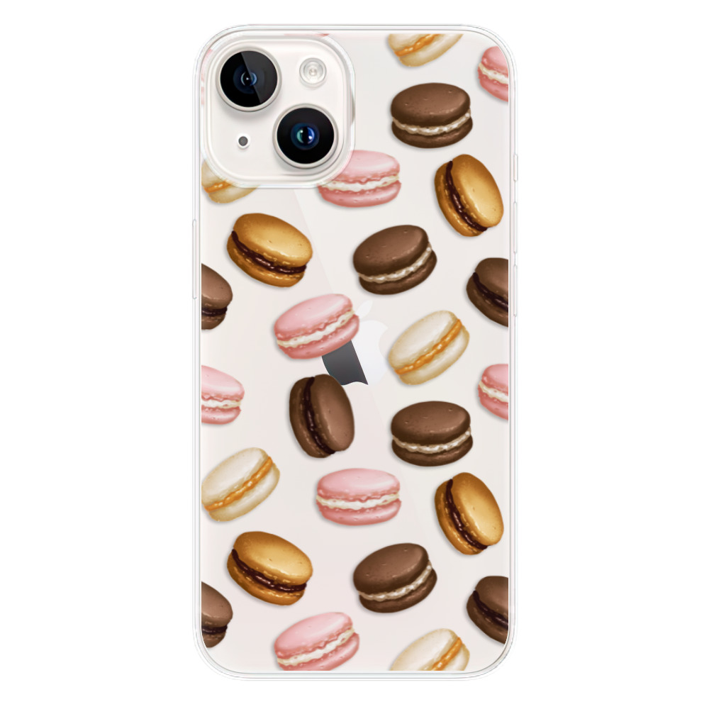 Odolné silikonové pouzdro iSaprio - Macaron Pattern - iPhone 15 Plus