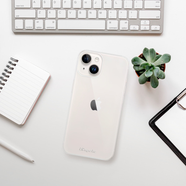 Silikonové pouzdro iSaprio - Apple iPhone 15 Plus - 4Pure čiré
