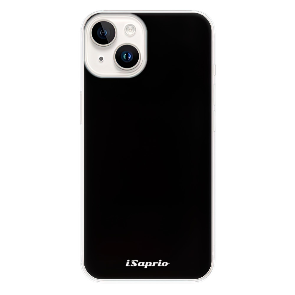 Silikonové odolné pouzdro iSaprio 4Pure - černé na mobil Apple iPhone 15 Plus (Odolný silikonový kryt, obal, pouzdro iSaprio 4Pure - černé na mobilní telefon Apple iPhone 15 Plus)