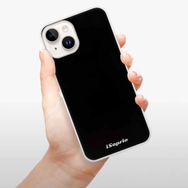 Silikonové odolné pouzdro iSaprio 4Pure - černé na mobil Apple iPhone 15 Plus - VÝPRODEJ