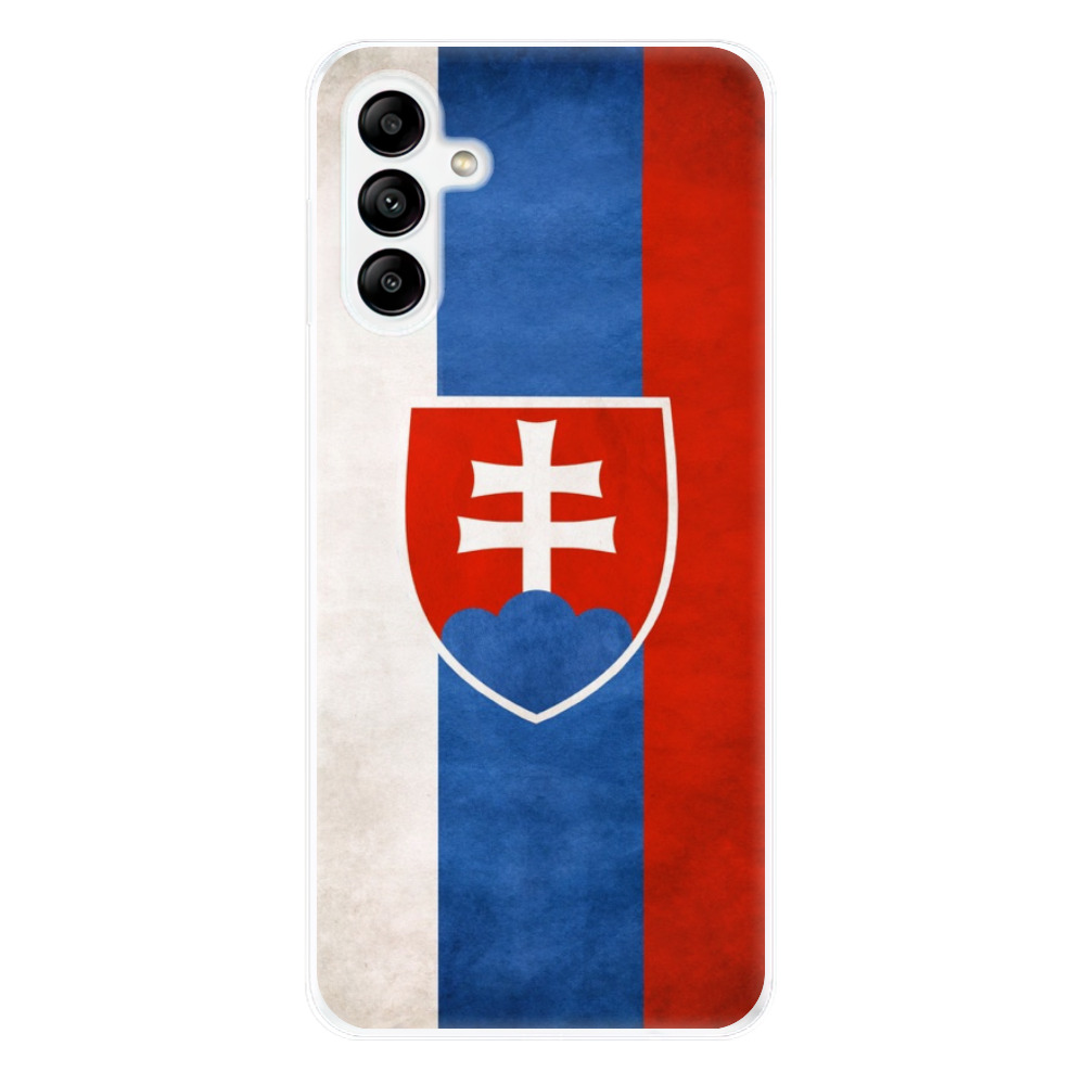 Odolné silikonové pouzdro iSaprio - Slovakia Flag - Samsung Galaxy A04s