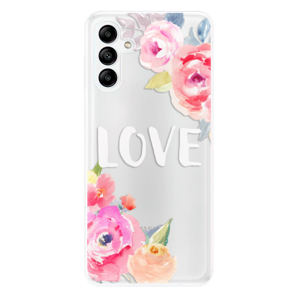 Odolné silikonové pouzdro iSaprio - Love - Samsung Galaxy A04s
