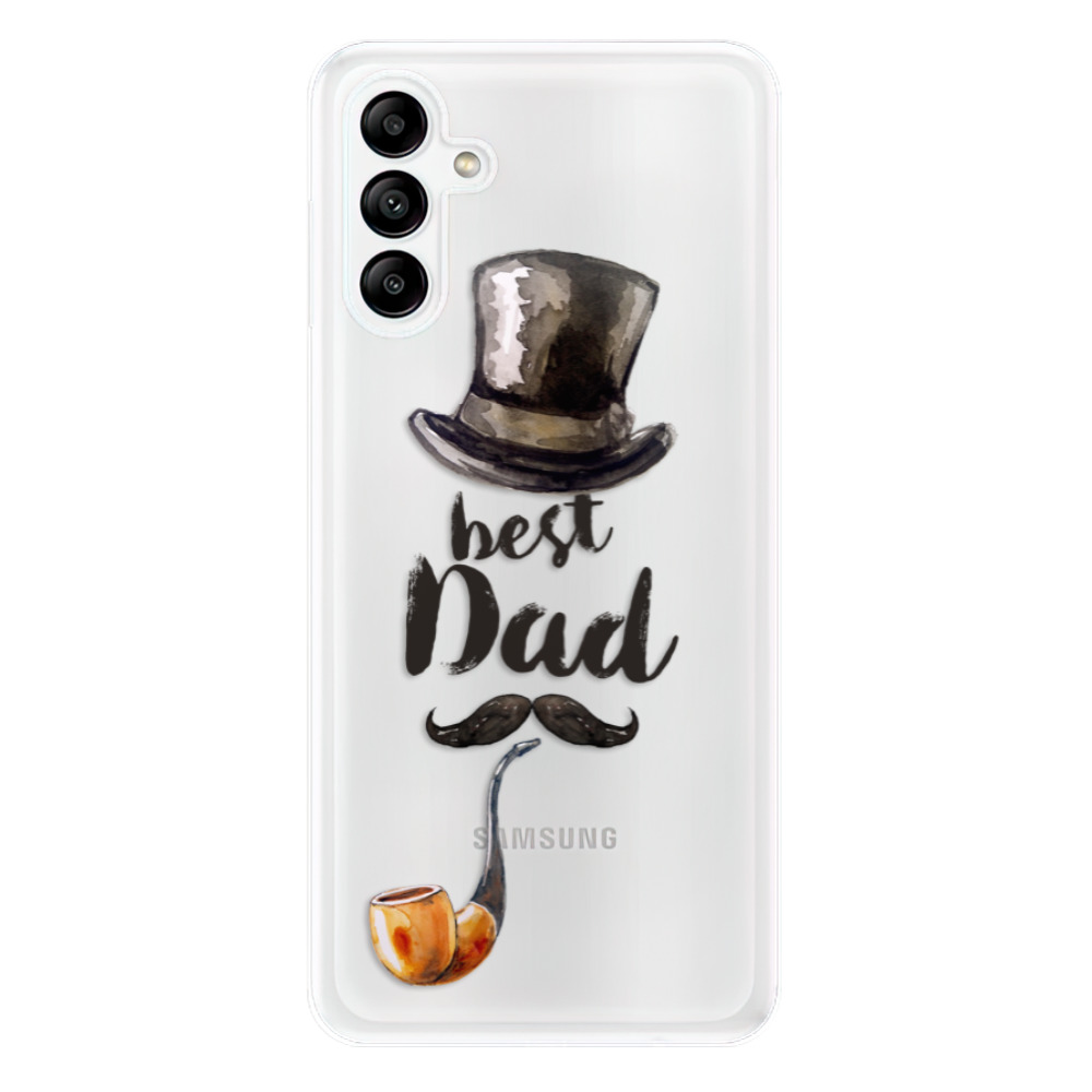 Odolné silikonové pouzdro iSaprio - Best Dad - Samsung Galaxy A04s