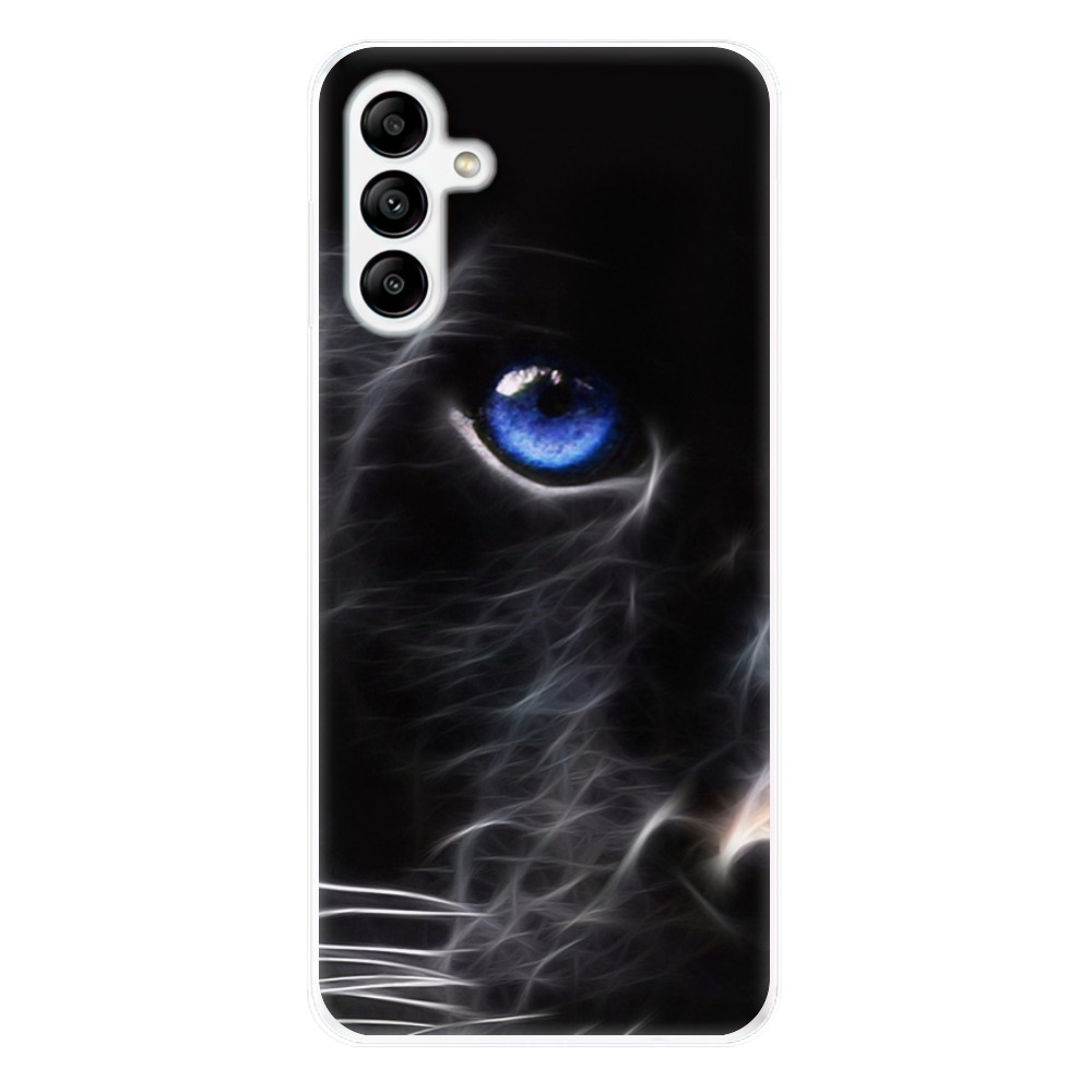 Odolné silikonové pouzdro iSaprio - Black Puma - Samsung Galaxy A04s