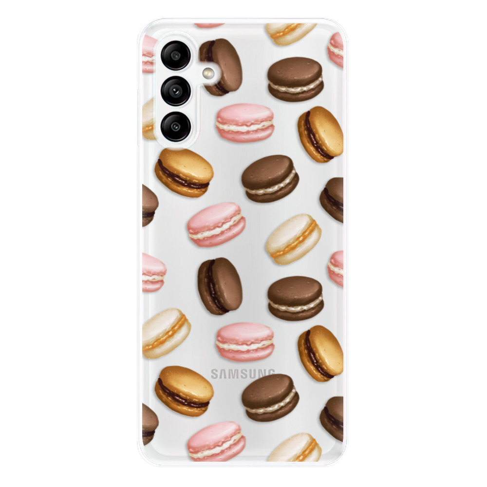 Odolné silikonové pouzdro iSaprio - Macaron Pattern - Samsung Galaxy A04s