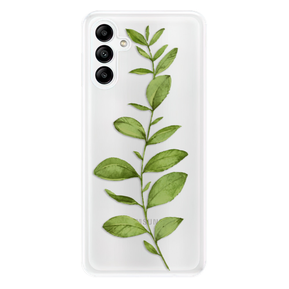 Odolné silikonové pouzdro iSaprio - Green Plant 01 - Samsung Galaxy A04s