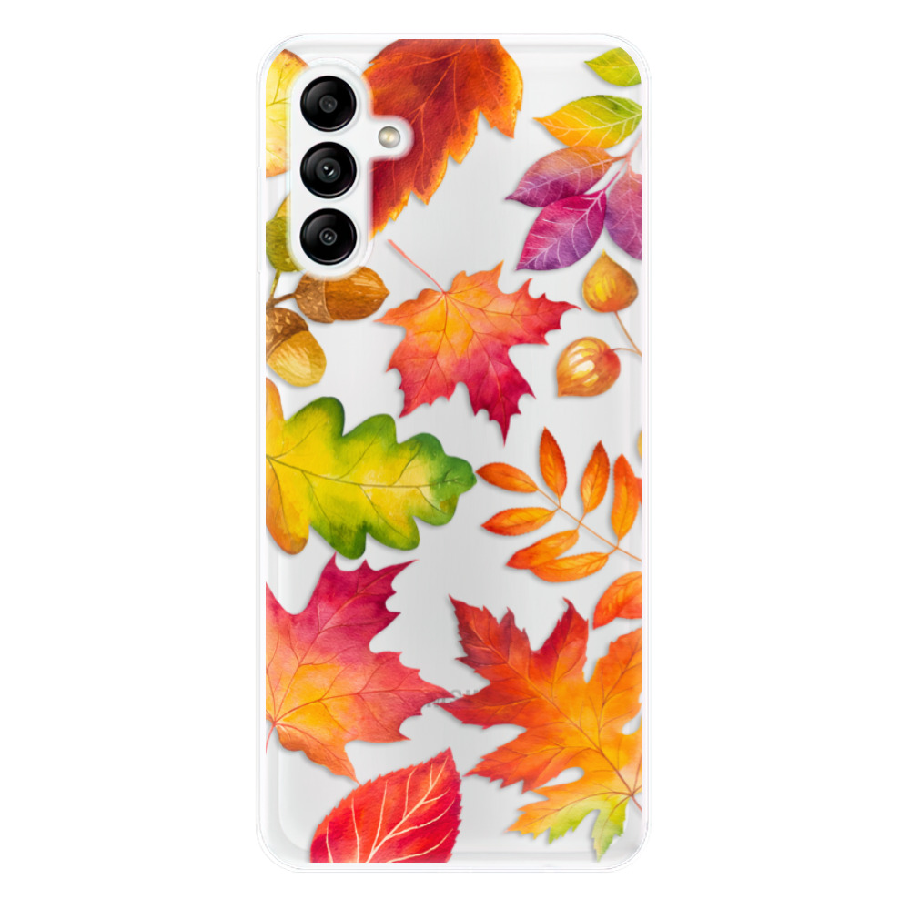 Odolné silikonové pouzdro iSaprio - Autumn Leaves 01 - Samsung Galaxy A04s