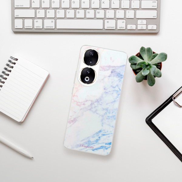 Silikonové pouzdro iSaprio - Honor 90 5G - Raibow Marble 10