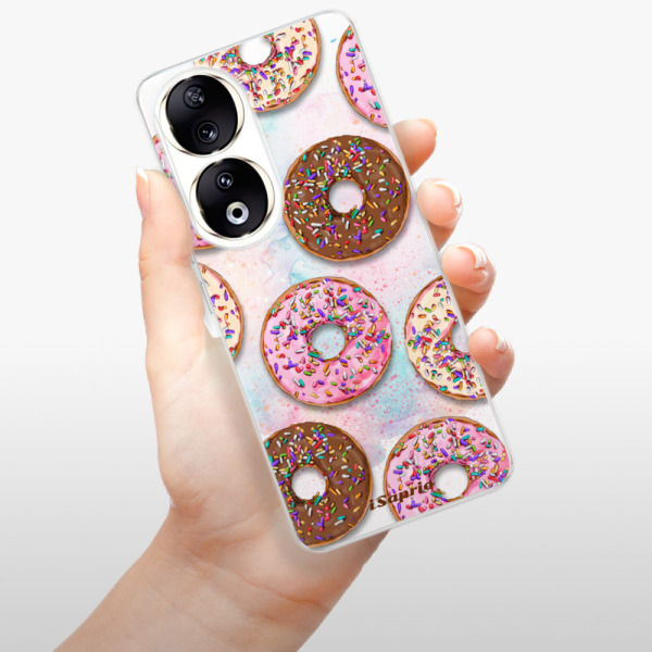 Silikonové pouzdro iSaprio - Honor 90 5G - Donuts 11
