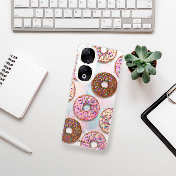 Silikonové pouzdro iSaprio - Honor 90 5G - Donuts 11