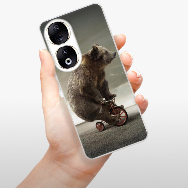 Silikonové pouzdro iSaprio - Honor 90 5G - Bear 01