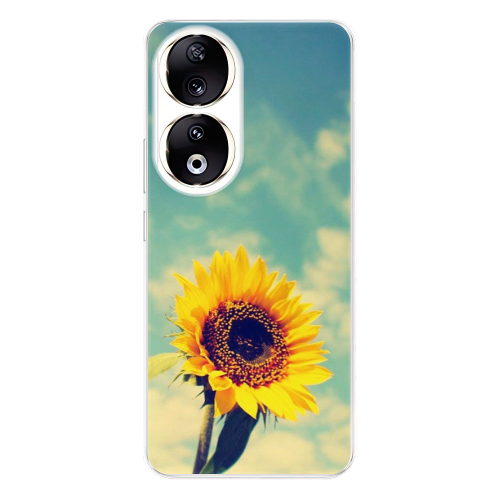 Odolné silikonové pouzdro iSaprio - Sunflower 01 - Honor 90 5G