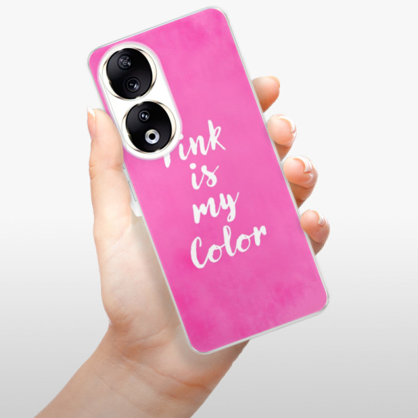 Silikonové pouzdro iSaprio - Honor 90 5G - Pink is my color
