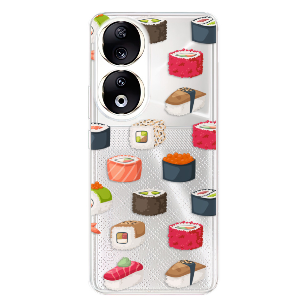 Odolné silikonové pouzdro iSaprio - Sushi Pattern - Honor 90 5G