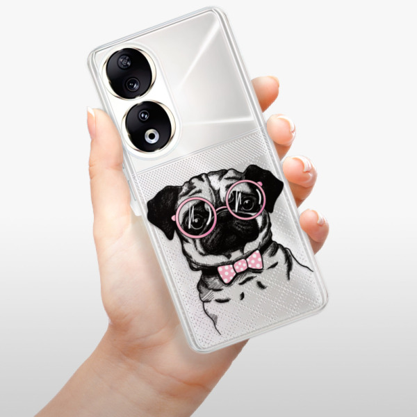 Silikonové pouzdro iSaprio - Honor 90 5G - The Pug
